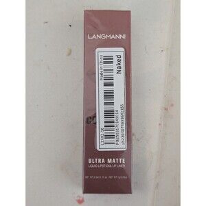 Langmanni 2 pieces liquid lipstick and lip liner